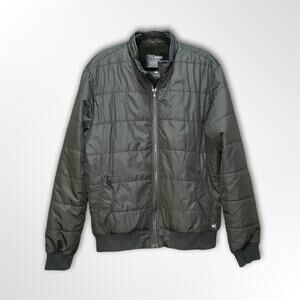 RVCA Men's Premium Black Collared Coatigan - XL